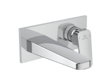Single lever wall mounted basin mixer-BD244AA