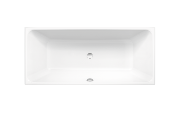 Bette Loft rectangular bath, built-in white