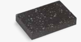 120cm Minerva Worktop Black Granite
