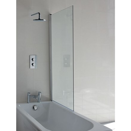 Single panel bathscreen Aluminum