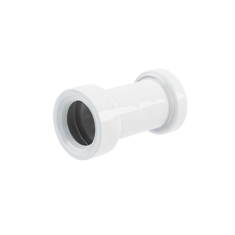 Ceramic Straight Pan Connector white