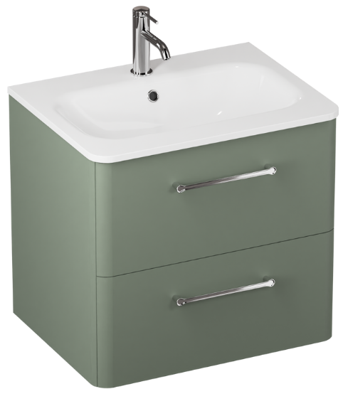 Camberwell 600mm Unit with Basin Earthy Green