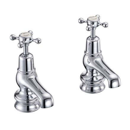 Claremont Regent Basin Tap 3"CLR1 MED-Full turn with Medici accent in Chrome