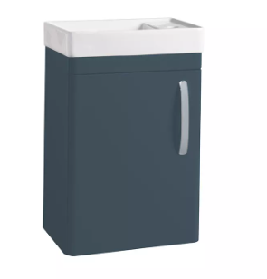 COMPASS 450 CLOAKROOM WALL MOUNTED OXFORD BLUE