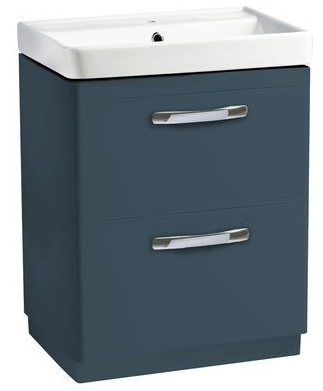 COMPASS 600 DOUBLE DRAWER FREESTANDING UNIT & BASIN