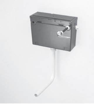 Modern concealed cistern lever 405mm