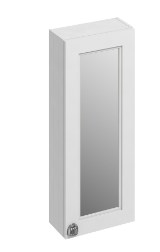 30 Single Door Mirror Wall Unit Classic Grey