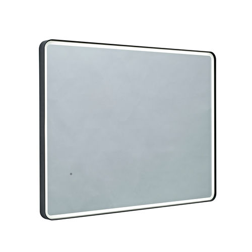 Frame 600mm Rectangular Mirror | Grey
