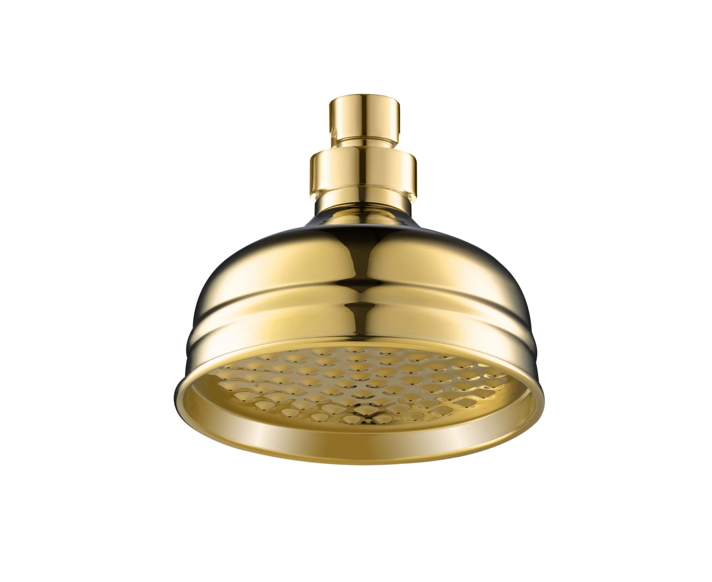 Brass Victorian shower head, 125mm, HP 1