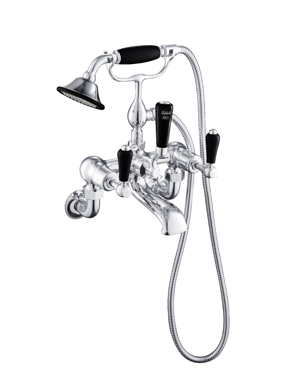 Bath Shower Mixer Wall Mounted with Kit GB85275WM