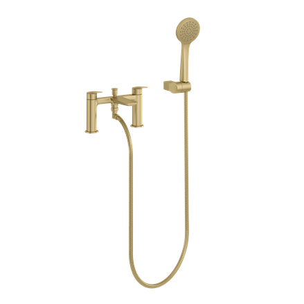 Greenwich Bath Shower Mixer - Brushed Brass