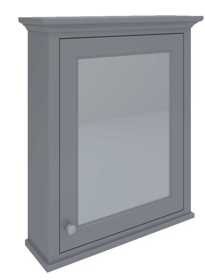 RAK-Washington 600mm Mirror Cabinet in Grey (W650 x H750mm) 