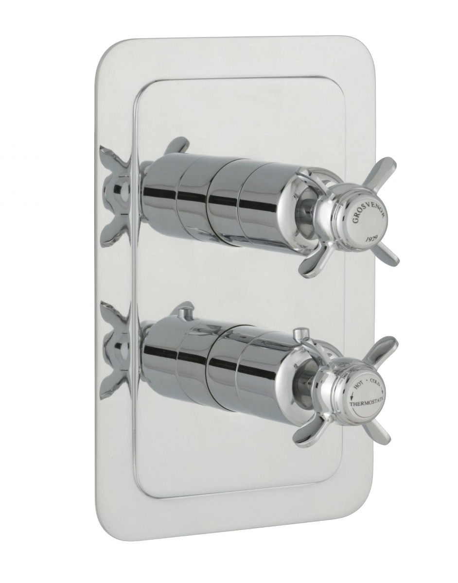 Grosvenor Pinch Thermostatic 1 Outlet Shower Valve 98651