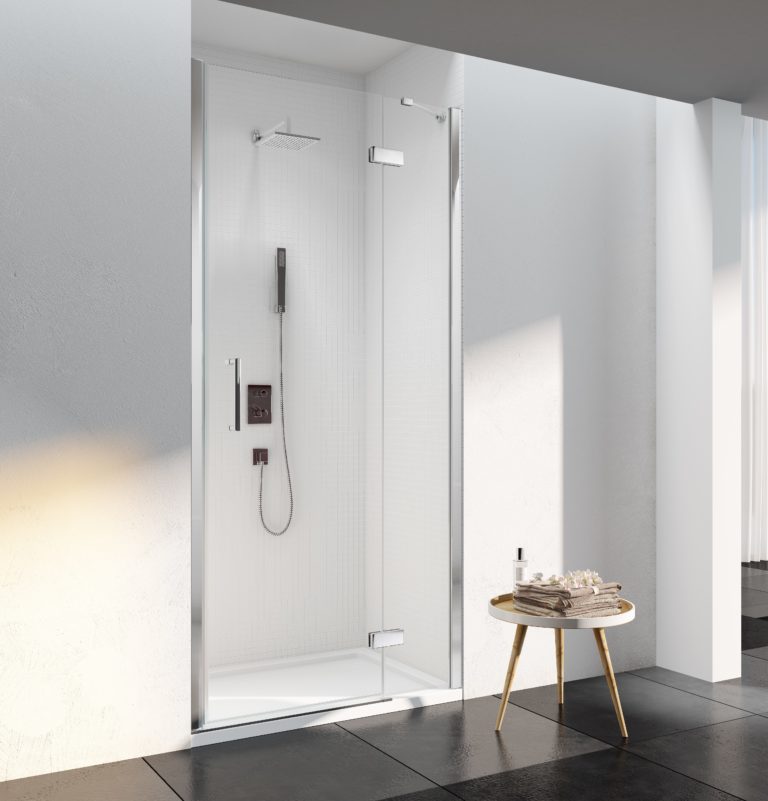 6 SERIES FRAMELESS HINGE & INLINE IN A RECESS 1000