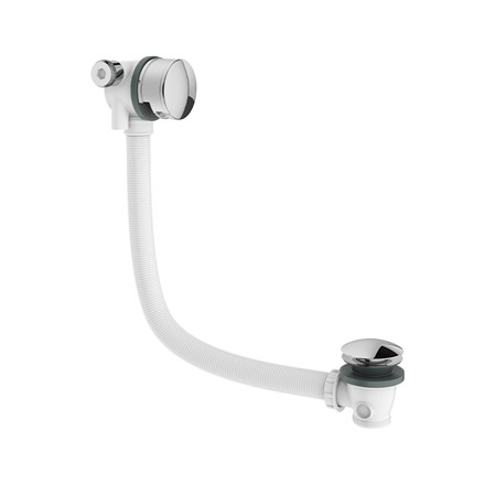 Hoxton Bath Filler with Click-Clack Waste-Chrome