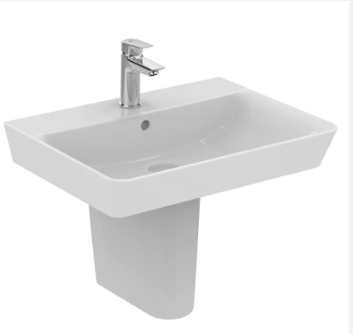 Ideal standard - Concept Air Cube 60cm pedestal or furniture basin - one taphole