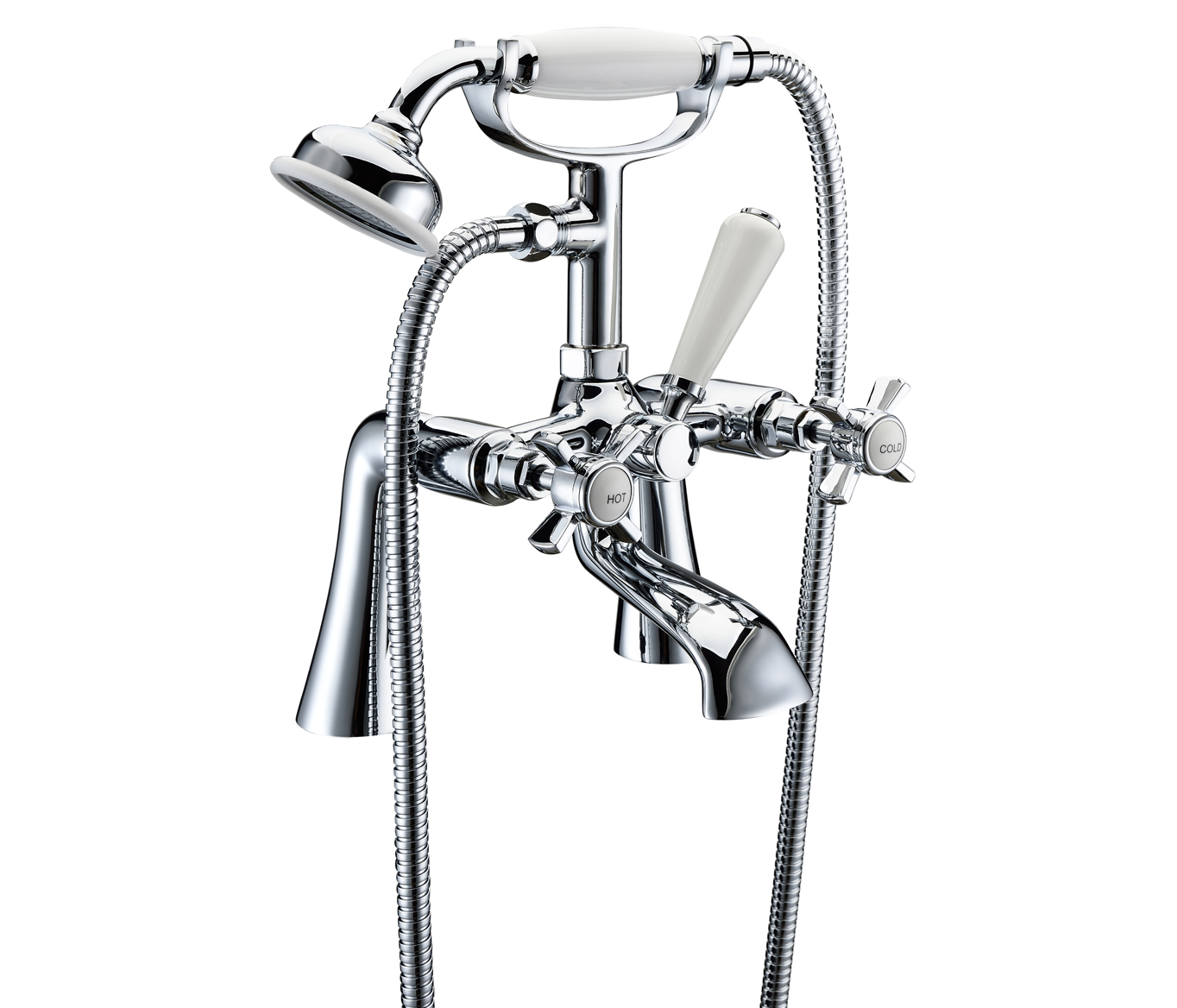 Nelson Bath Shower Mixer with Kit