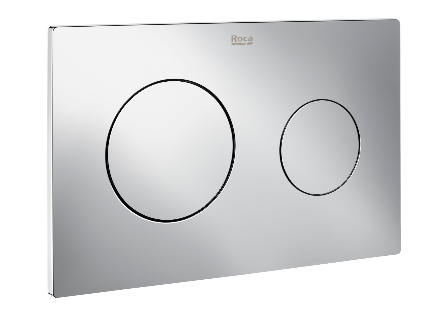 PL10 DUAL - Dual flush operating plate for concealed cistern chrome