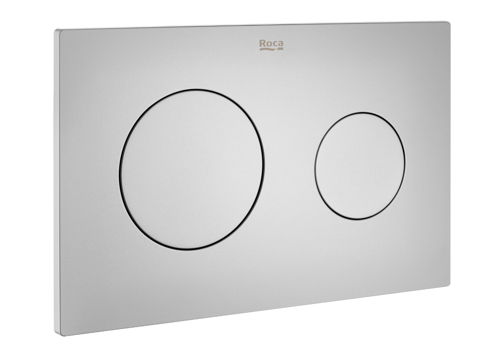 PL10 DUAL - Dual flush operating plate for concealed cistern grey lacquer
