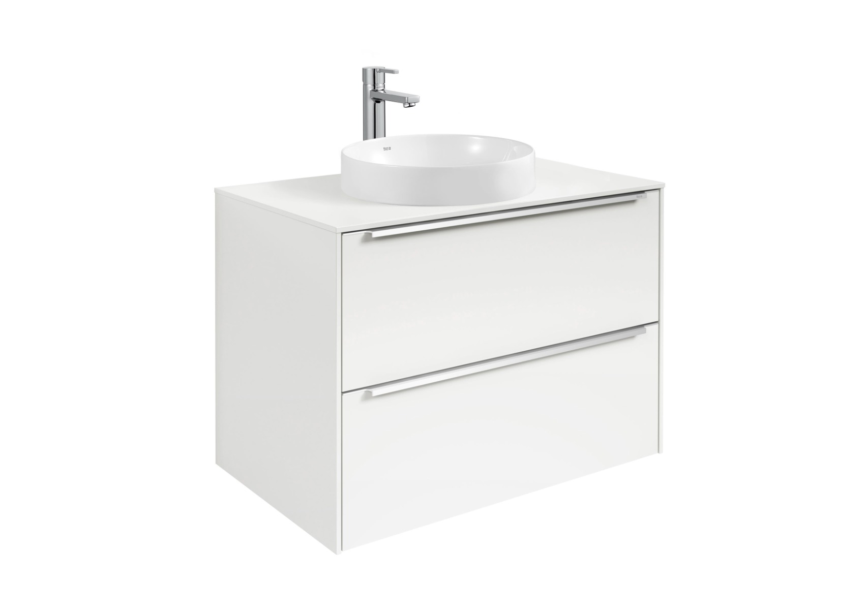 A857001806 + A857019806 Base unit for Soft or Round In Countertop basin