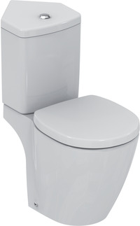 Compact close coupled Cube toilet