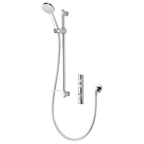 iSystem Smart Concealed Shower with Slide Rail Kit - Gravity Pumped