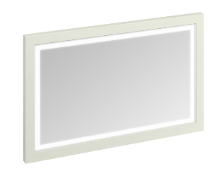 Framed 120 Mirror with LED Illumination Sand