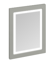 Framed 600 Mirror with LED Illumination Dark Olive
