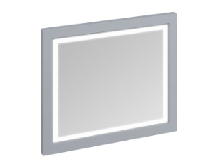 Framed 900 Mirror with LED Illumination Classic Grey