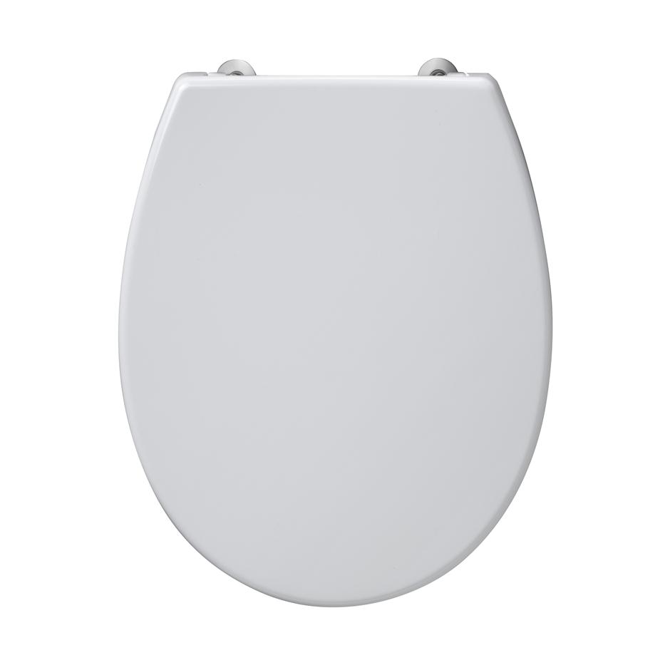 Contour 21 small toilet seat and cover for 305mm high bowl - bottom fixing hinges