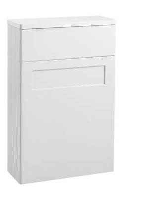 MARSTON 560 BACK TO WALL UNIT & worktop - PAPER WHITE