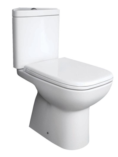 RAK Ceramics Origin Full Access WC Pack with Cistern and Seat - White