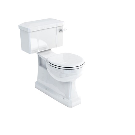 S Trap CC WC with 440 Lever Cistern-with White Lever