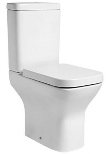 STRUCTURE COMFORT HEIGHT OPEN BACK CLOSE COUPLED WC