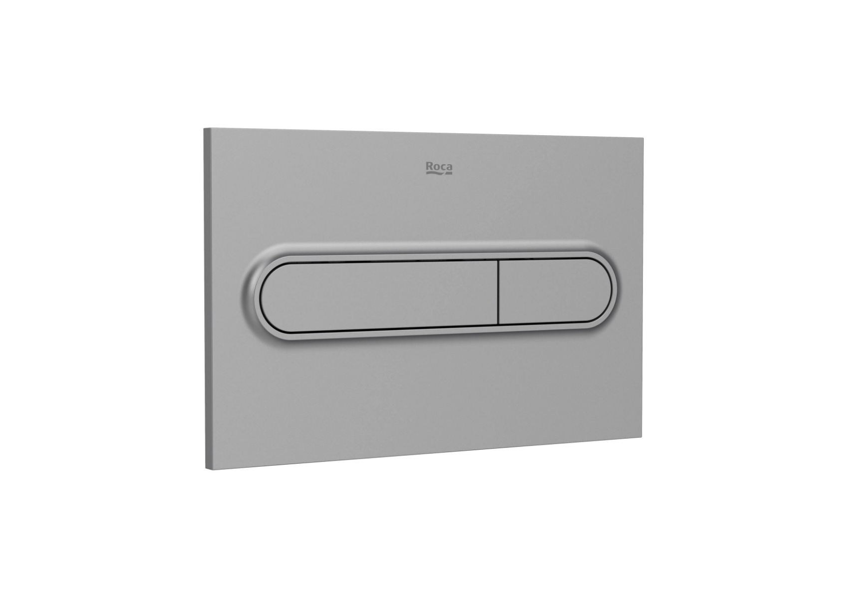 PL1 DUAL - Dual flush operating plate for concealed cistern grey lacquer