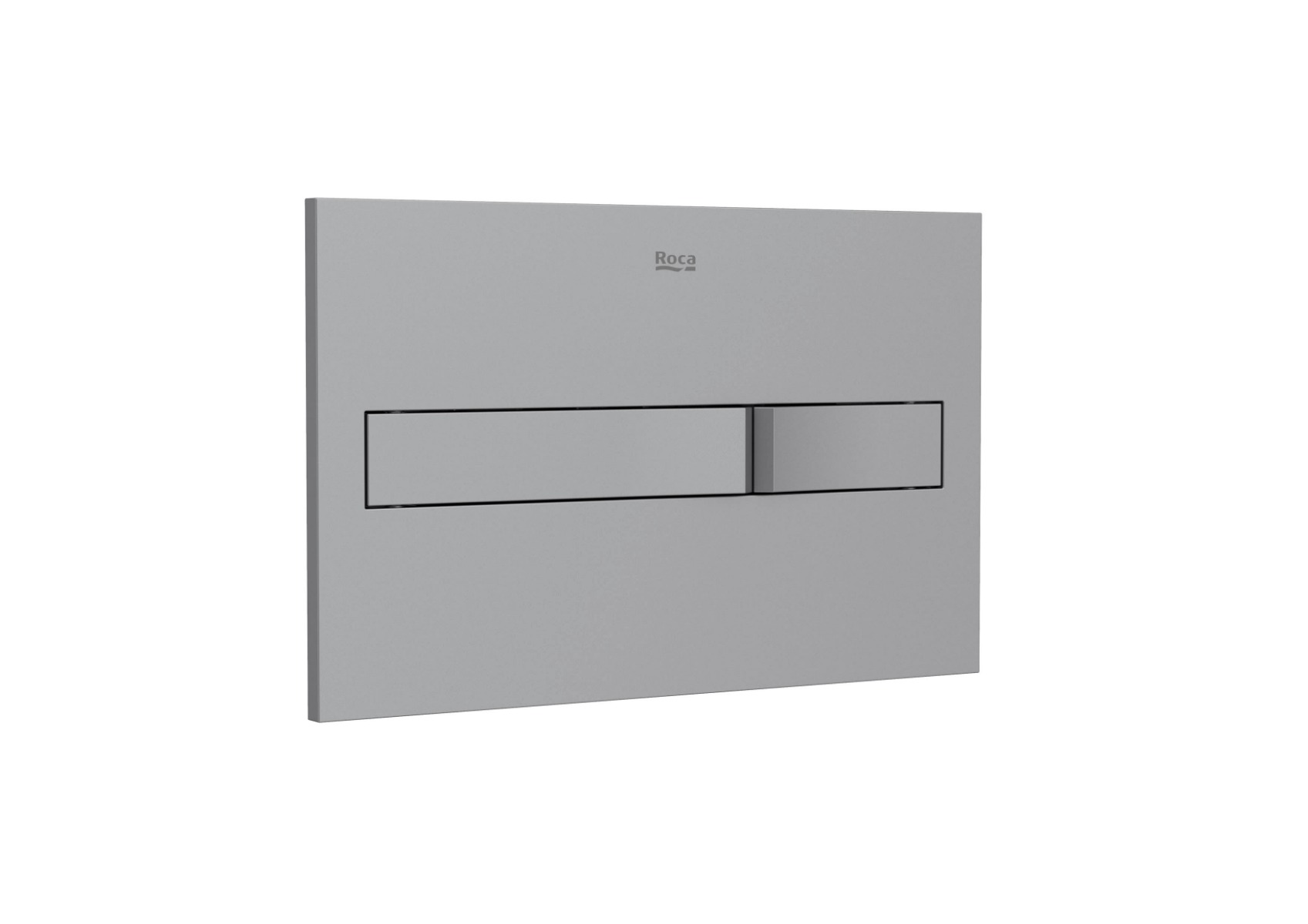 PL2 DUAL - Dual flush operating plate for concealed cistern grey lacquer