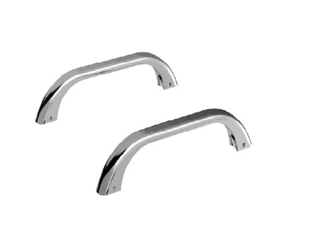 Standard bath grips (pair)-Chrome