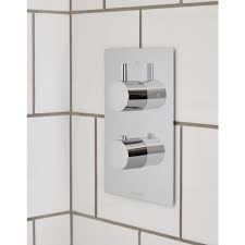 Aqualisa-Thermostatic Concealed Shower Valve with Dual Outlet