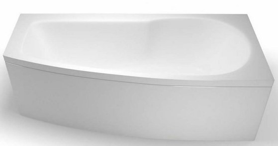 Britton Cleargreen EcoCurve Promo 1700 x 750 Shower Bath - LH inc. bath, front & end panel, screen*