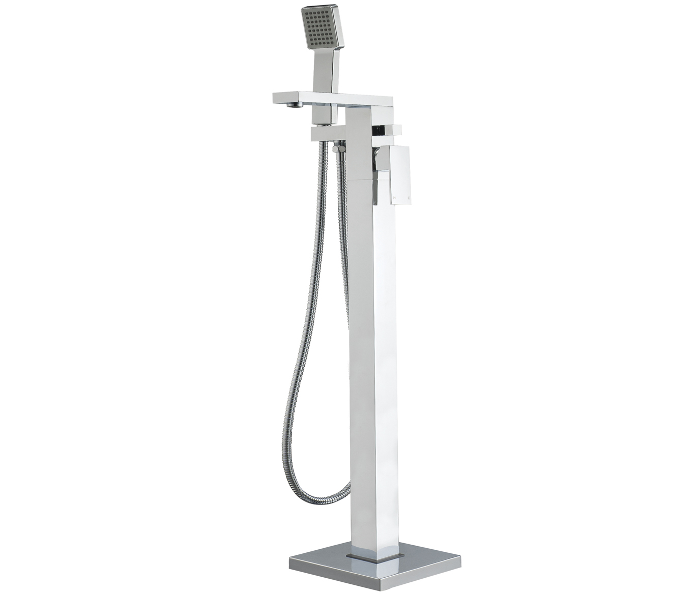 Sable Floor Standing Bath Shower Mixer with Kit