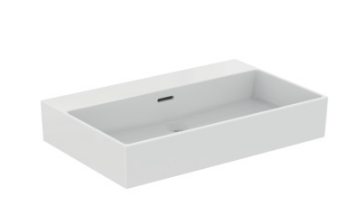 70cm washbasin, no taphole with overflow- T389301