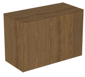80cm Wall Hung Washbasin Unit - Short Projection With 1 ext Drawer & 1 int Drawer, no Cutout