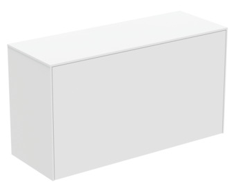 Conca 100cm Wall hung Washbasin Unit - Short Projection With 1 ext Drawer & 1 int Drawer, no Cutout