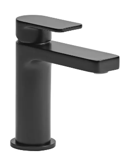 Act Basin Mixer With Click Waste - Black