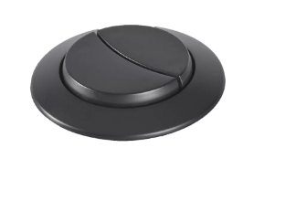 Black Flush Cistern Button