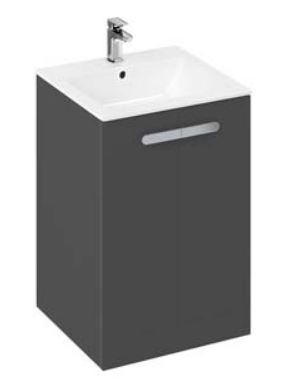 MyHome 600mm Countertop Basin and Floorstanding Unit-Slate