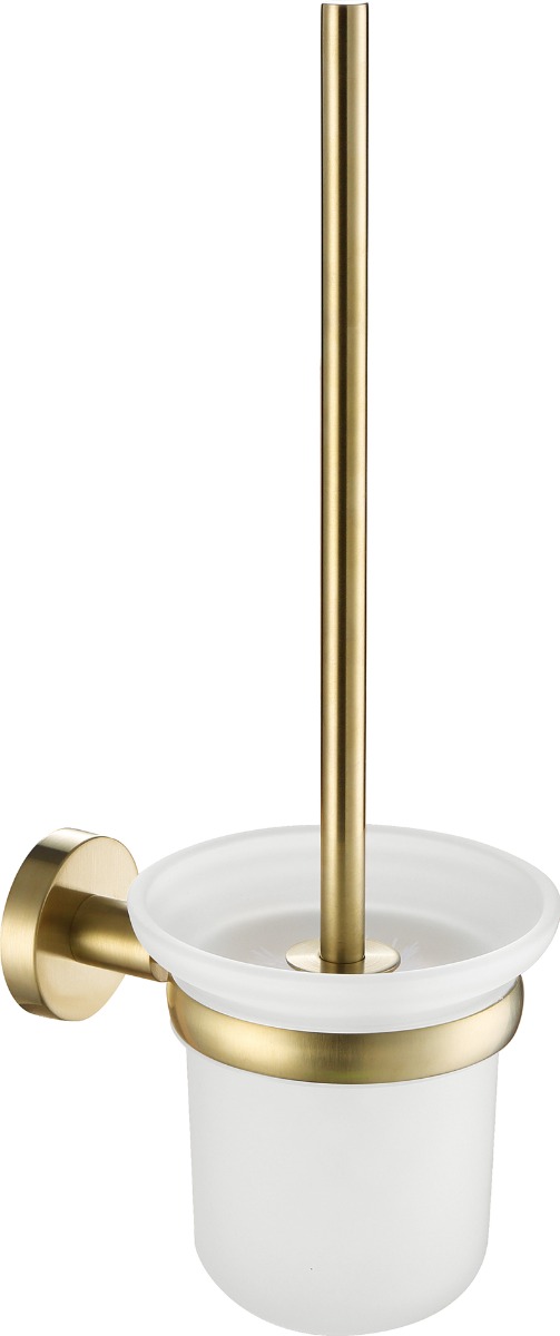 VOS Toilet Brush Brushed Brass