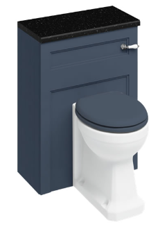 60 Back to Wall WC Unit and back-to-wall pan (including the cistern tank) Blue