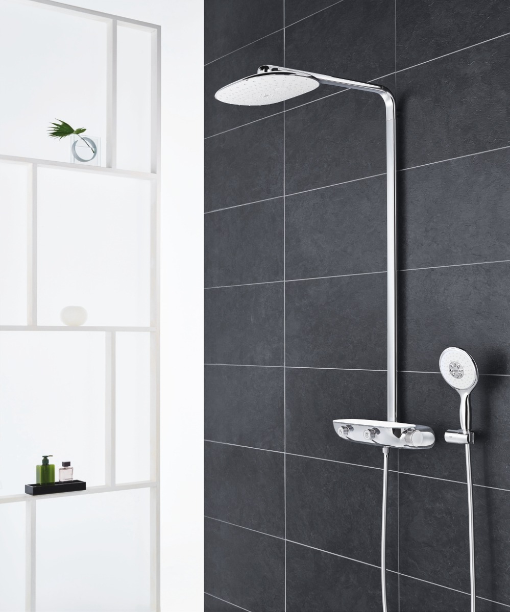 RAINSHOWER SYSTEM SMARTCONTROL DUO 360 SHOWER SYSTEM WITH THERMOSTAT FOR WALL MOUNTING